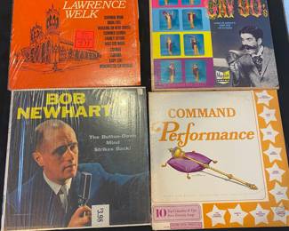 Assortment of 33 RPM Vinyl Records