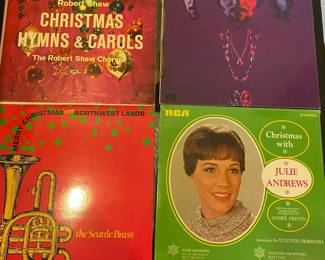 Assortment of 33 RPM Vinyl Records