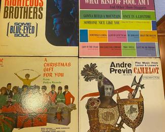 Assortment of 33 RPM Vinyl Records