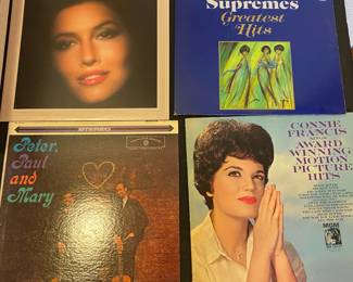 Assortment of 33 RPM Vinyl Records