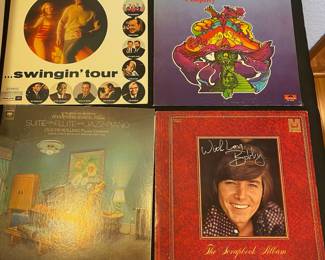 Assortment of 33 RPM Vinyl Records