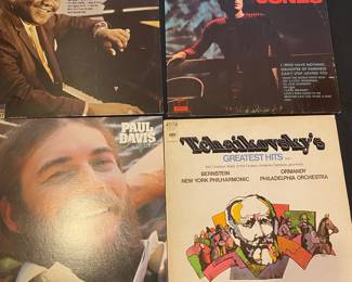 Assortment of 33 RPM Vinyl Records