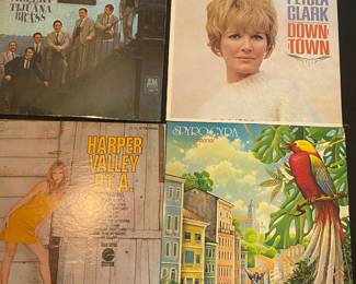 Assortment of 33 RPM Vinyl Records