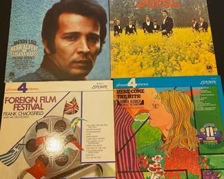 Assortment of 33 RPM Vinyl Records