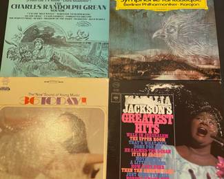 Assortment of 33 RPM Vinyl Records