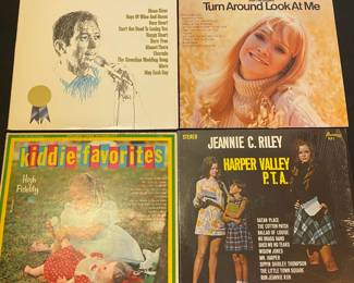 Assortment of 33 RPM Vinyl Records