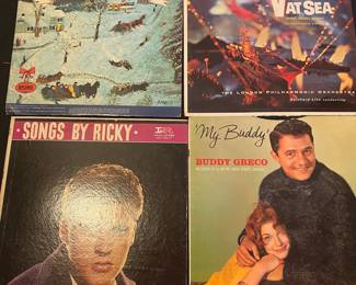 Assortment of 33 RPM Vinyl Records