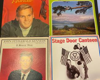 Assortment of 33 RPM Vinyl Records