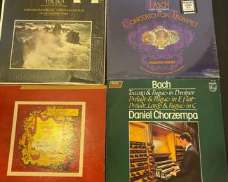 Assortment of 33 RPM Vinyl Records