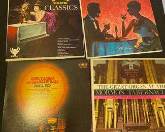 Assortment of 33 RPM Vinyl Records