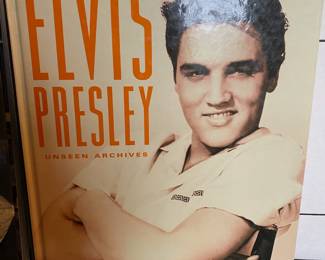 Elvis Presley Unseen Archives Hardback Book by Marie Clayton