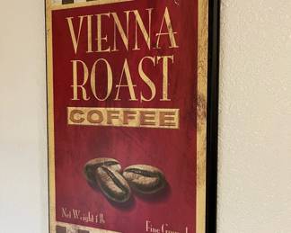 Vienna Roast Coffee Wall Sign/Decor