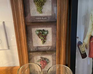 Wine Shadow Box Decor