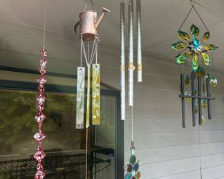 Assortment of Wind Chimes