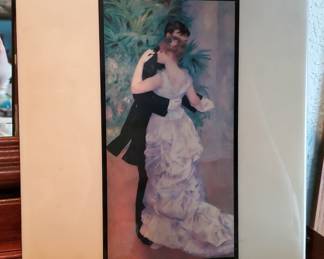 Dance in the City Painting Print by Pierre-Auguste Renoir