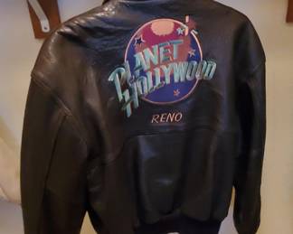 Planet Hollywood Leather Coat - Reno
