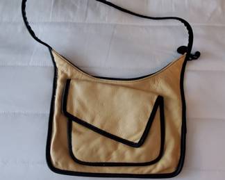 Tan/Black Purse