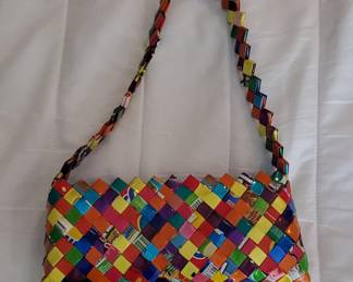 Recycled Candy Wrapper Purse