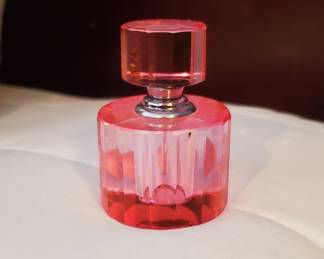 Pink Perfume Bottle