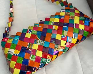 Recycled Candy Wrapper Purse