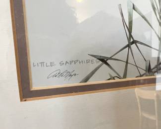 Little Sapphires Print by Art LaMay