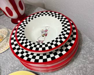 Chef Design Melamine Plates & Bowls
