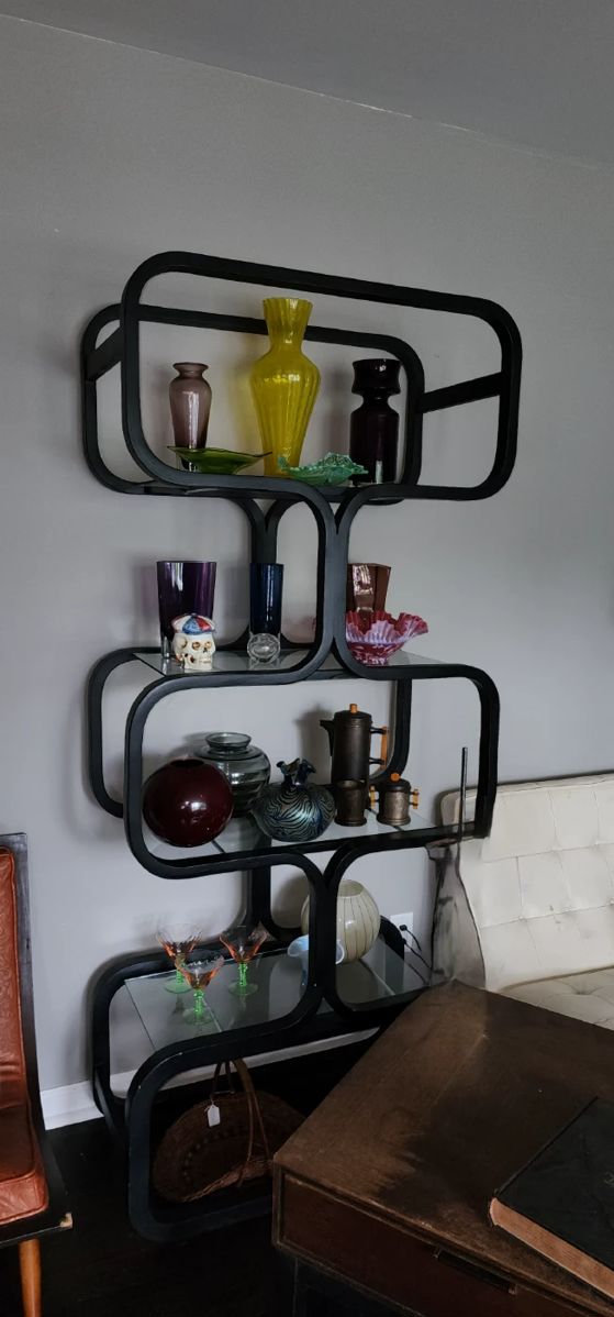 MCM Bentwood Etagere