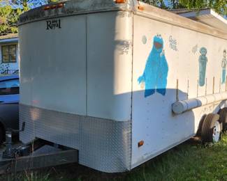 16 foot enclosed trailer 