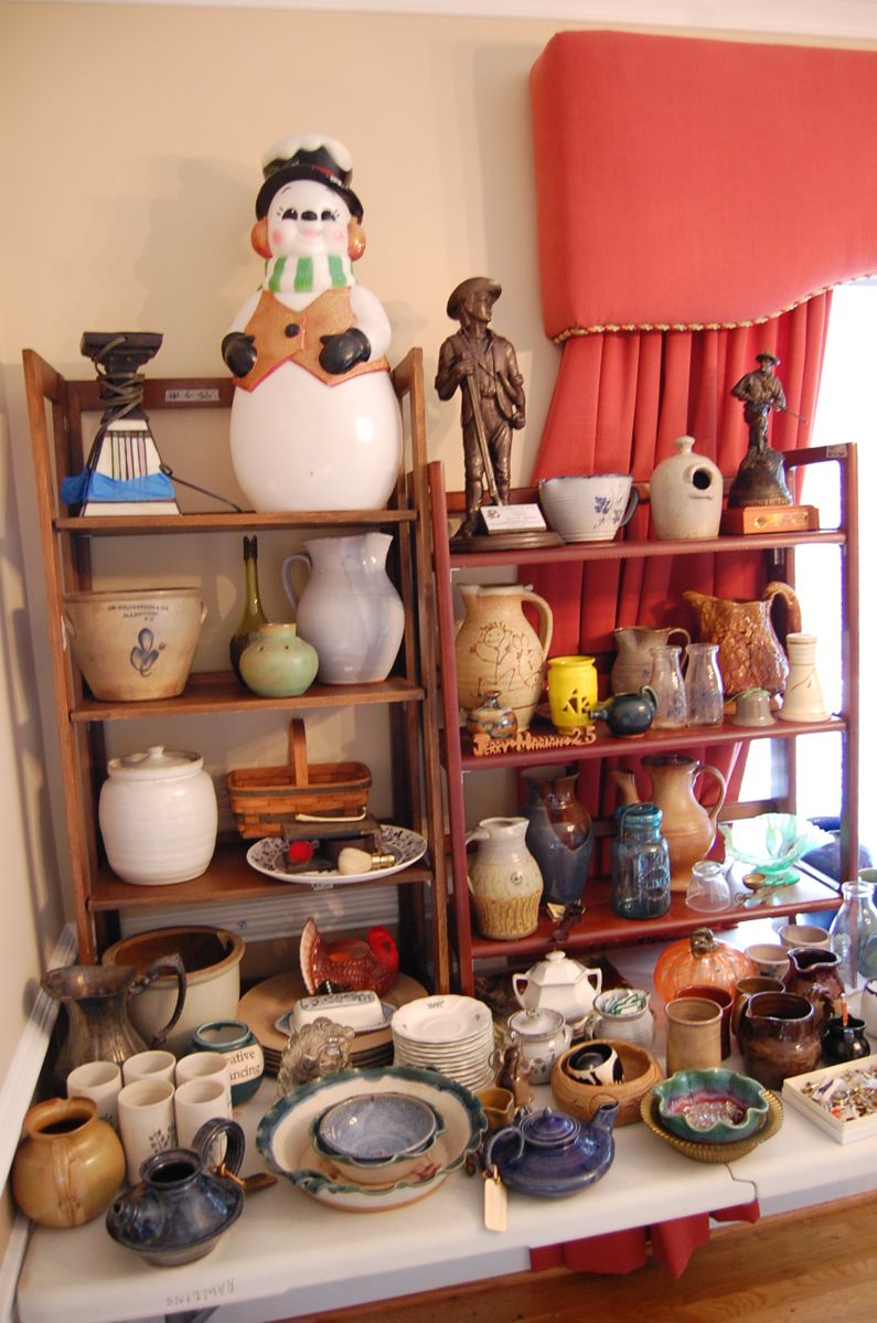 Blow Mold Snowman, NC pottery