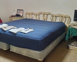 King bed  dresser, night stand
