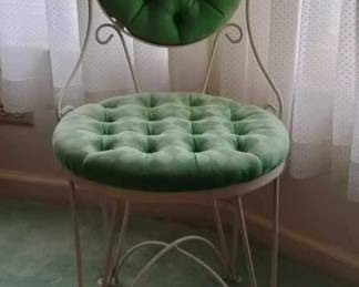 Hollywood Regency vanity chair