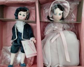 Mdm. Alexander “Pinkie” & “Blue Boy” dolls