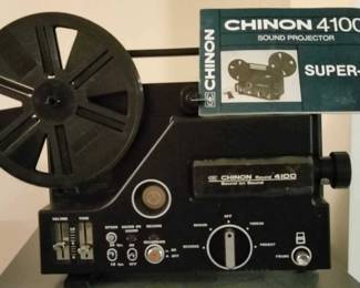 Movie projector, Chinon 4100 super 8