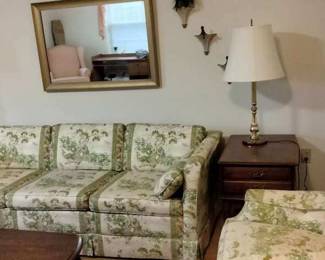 Sofa & matching chair