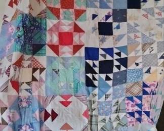 “Electric Pop” handmade quilt