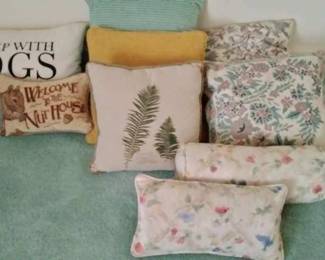 Toss pillows