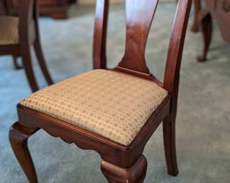 Henkel Harris Q Ann dining chair - 1 of 4 Wild Dark cherry
