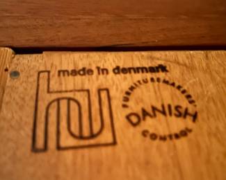 #1- Poul Hundevad Danish Modern China Cabinet - 2 pieces- top- 54.5w x 12d x 50.5t, bottom- 67w x 16.25d x 29.5t- $1400