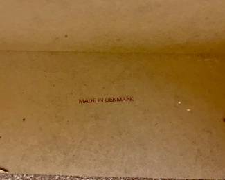 #11- Danish modern night tables- a pair- made in Denmark- 20.5w x 18d x 23.75t- $400