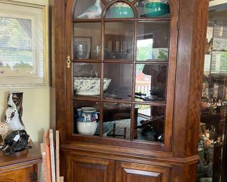 Stickley corner cabinet