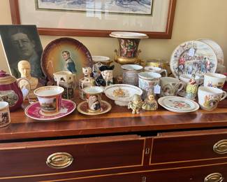 Royal commemorative items -  Russia, France, England