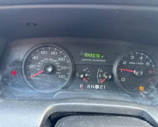 2008 Ford Crown Victoria Odometer