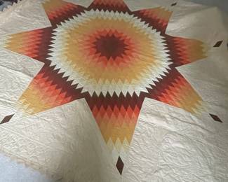 Full sized, handmade quilt!  Great condition!