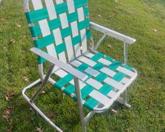 Vintage outdoor chair in mint condition. 