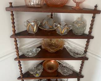 Spool corner shelf. Rare!