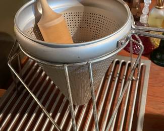 Vintage sieve. 