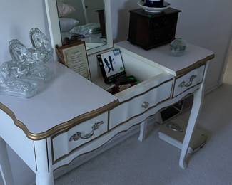 French Provincial vanity. 