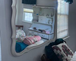 French Provincial mirror. 