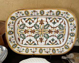 Extra-large Williams - Sonoma "Nazari" platter