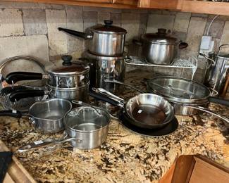 "Simply Calphalon" stainless cookware